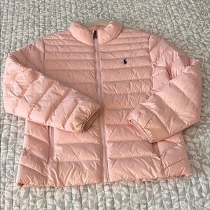 Polo Ralph Lauren Light Pink Puffer Jacket